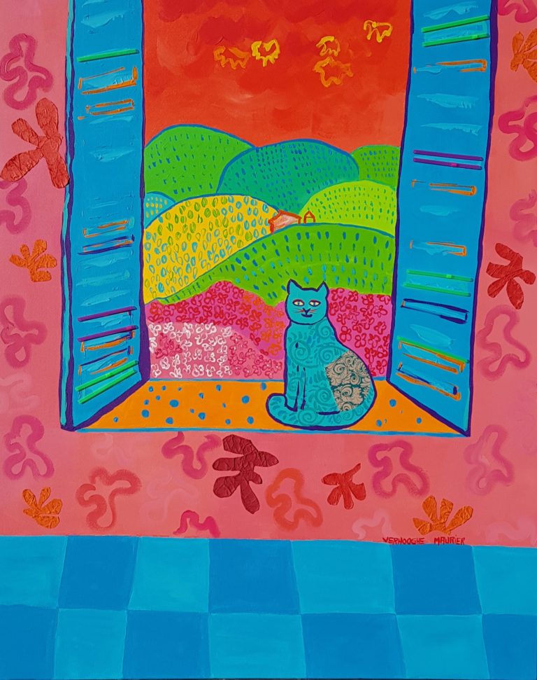 Fenêtre sur les vignes