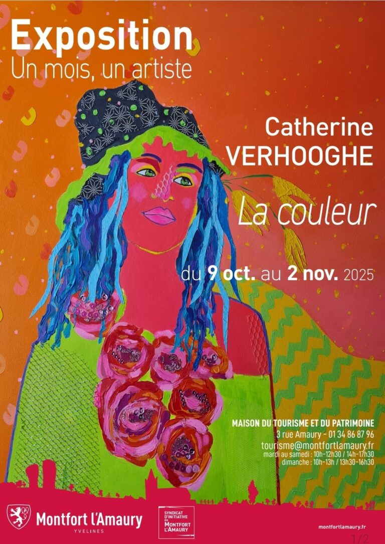 Exposition à Montfort l’Amaury – 9 octobre au 2 novembre 2025